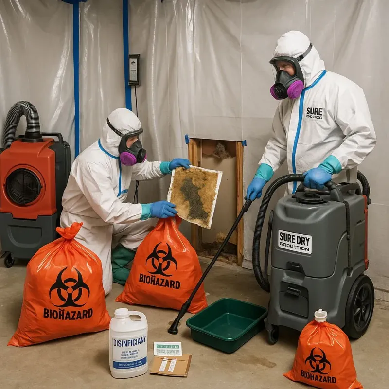 Contaminated Water Handling Protocols process in Valley Glen, CA