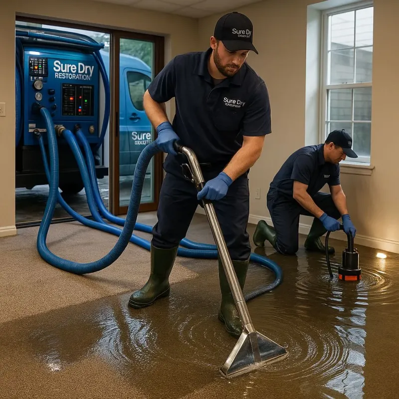 Water Extraction and Removal process in Valley Glen, CA